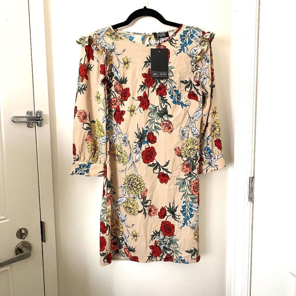 GIRLS ON FILM Floral Mini Dress NWT